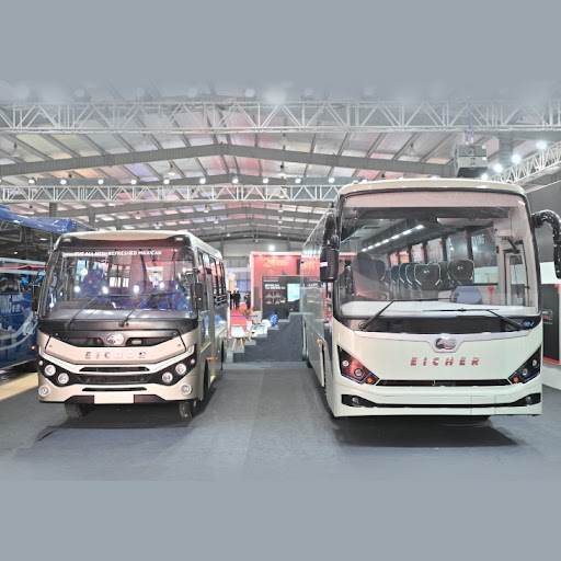 Eicher unveils electric Intercity Bus and Premium Maxi Cab at PRAWAAS 5.0