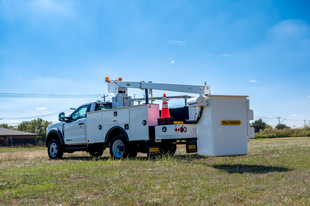 Palfinger PB 41 AT and PB 30 T utility bucket trucks for fleet applications