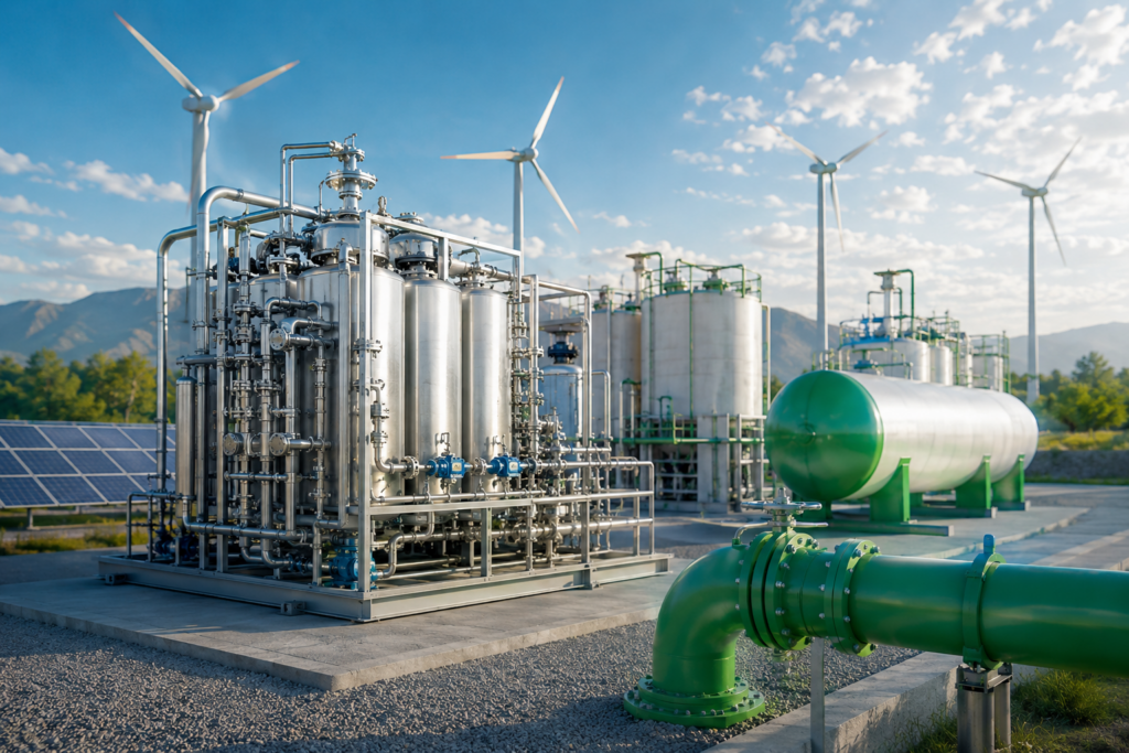 BHEL and thyssenkrupp nucera collaborate to manufacture alkaline water electrolyzers for green hydrogen projects in India