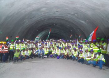 L&T completes the third mountain tunnel breakthrough for the Mumbai-Ahmedabad Bullet Train project