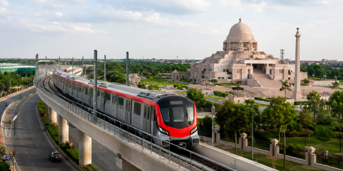 Lucknow Metro Phase 2 extension towards Rashtra Prerna Sthal in Uttar Pradesh